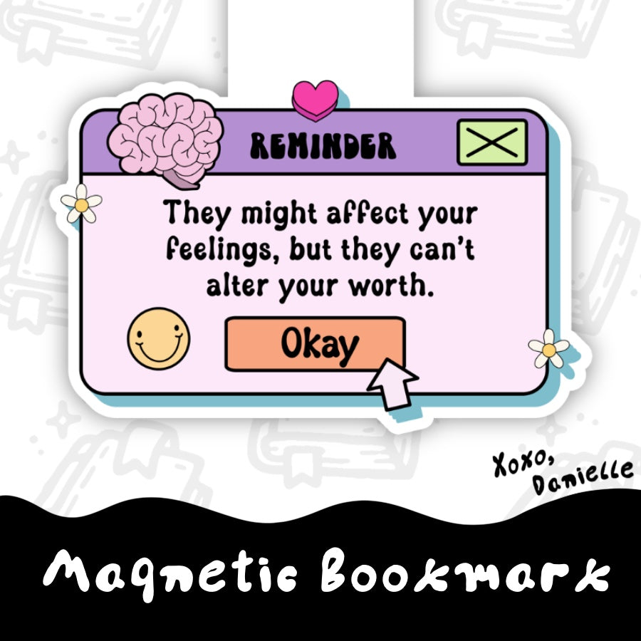 Just A Reminder | Magnetic Bookmark