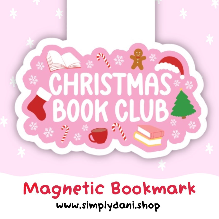 Christmas Book Club | Magnetic Bookmark