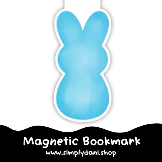 Blue Bunny | Magnetic Bookmark