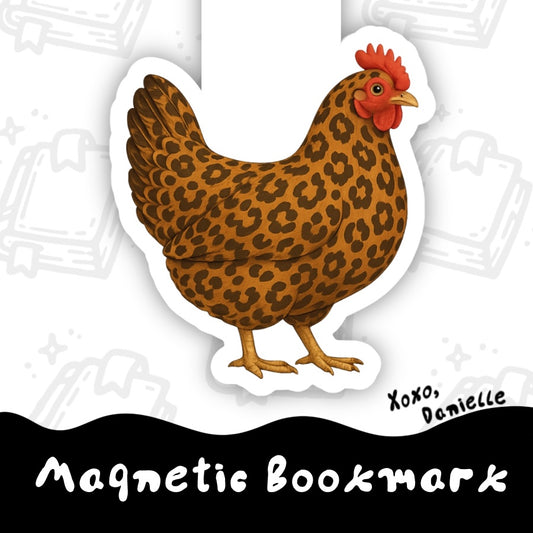 Leopard Chicken | Magnetic Bookmark