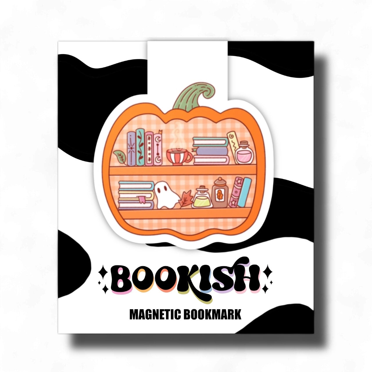 Bookish Pumpkin | Magnetic Bookmark