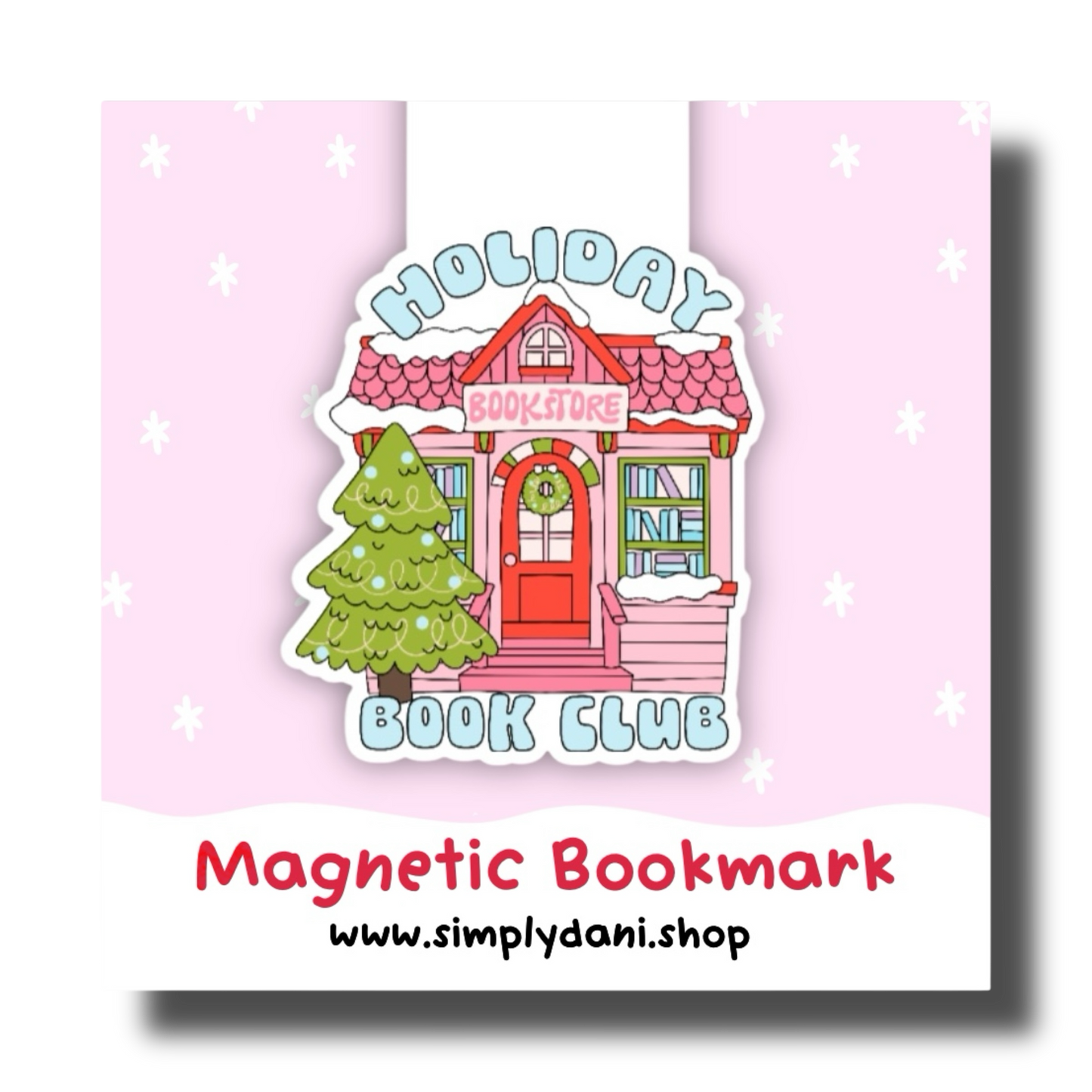 Holiday Book Club | Magnetic Bookmark