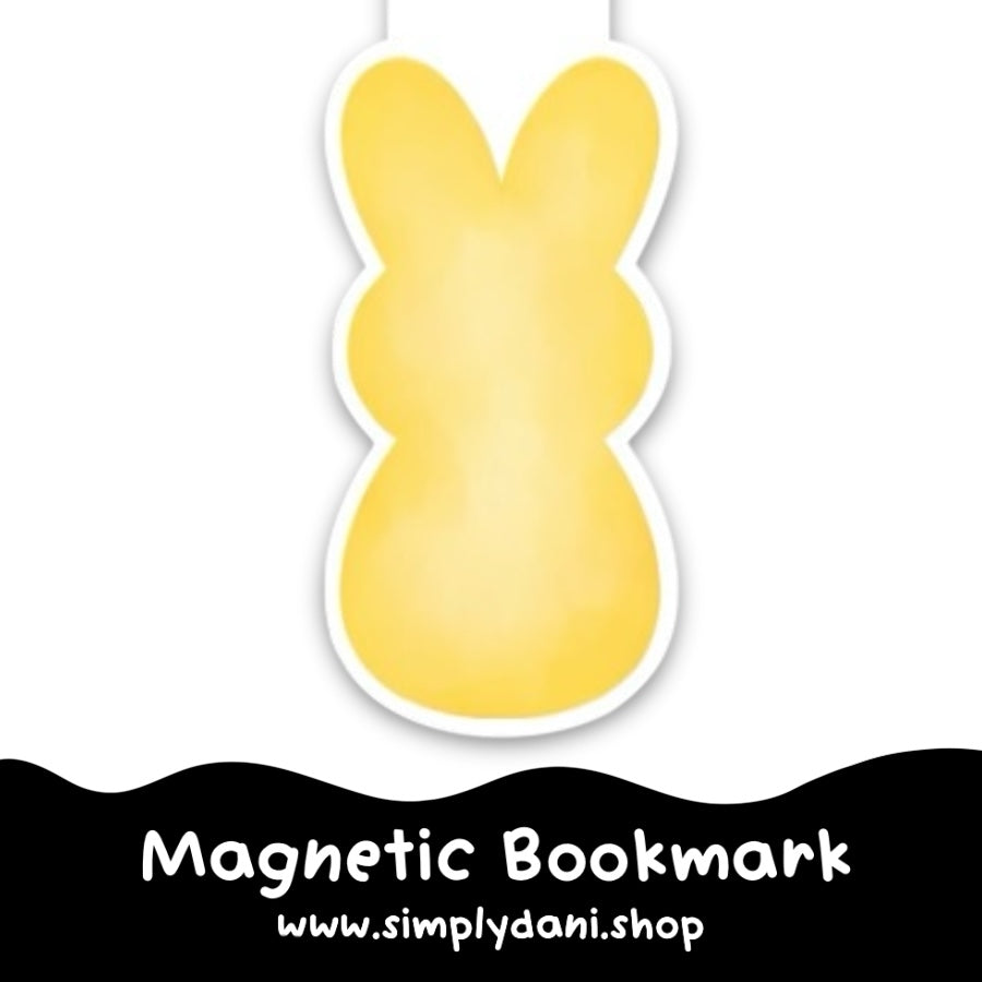 Yellow Bunny | Magnetic Bookmark