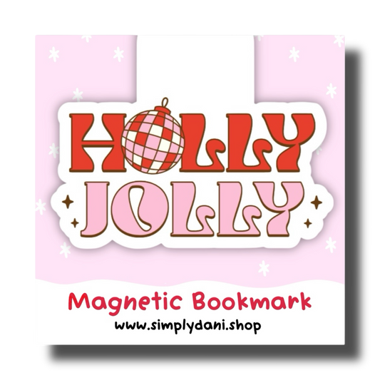 Holly Jolly | Magnetic Bookmark