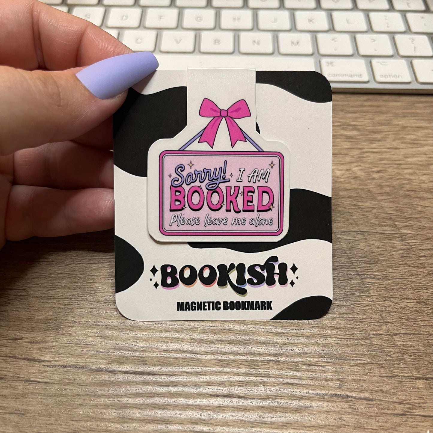 Magnetic Bookmark | Sorry I am booked | Bookish Collection