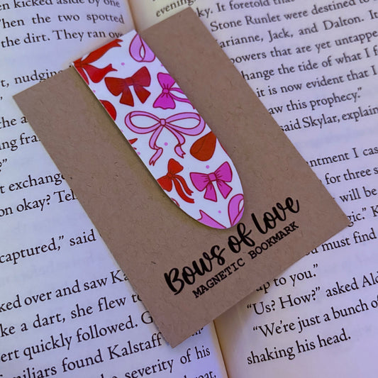 Single Bows | Magnetic Bookmark | Valentines Day Collection