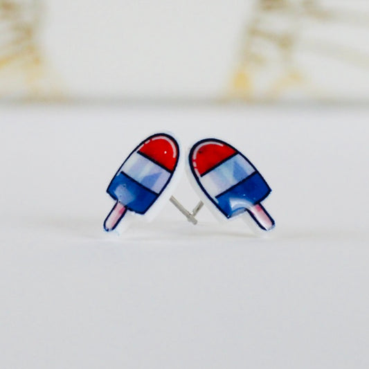 Bomb Pop Stud Earrings