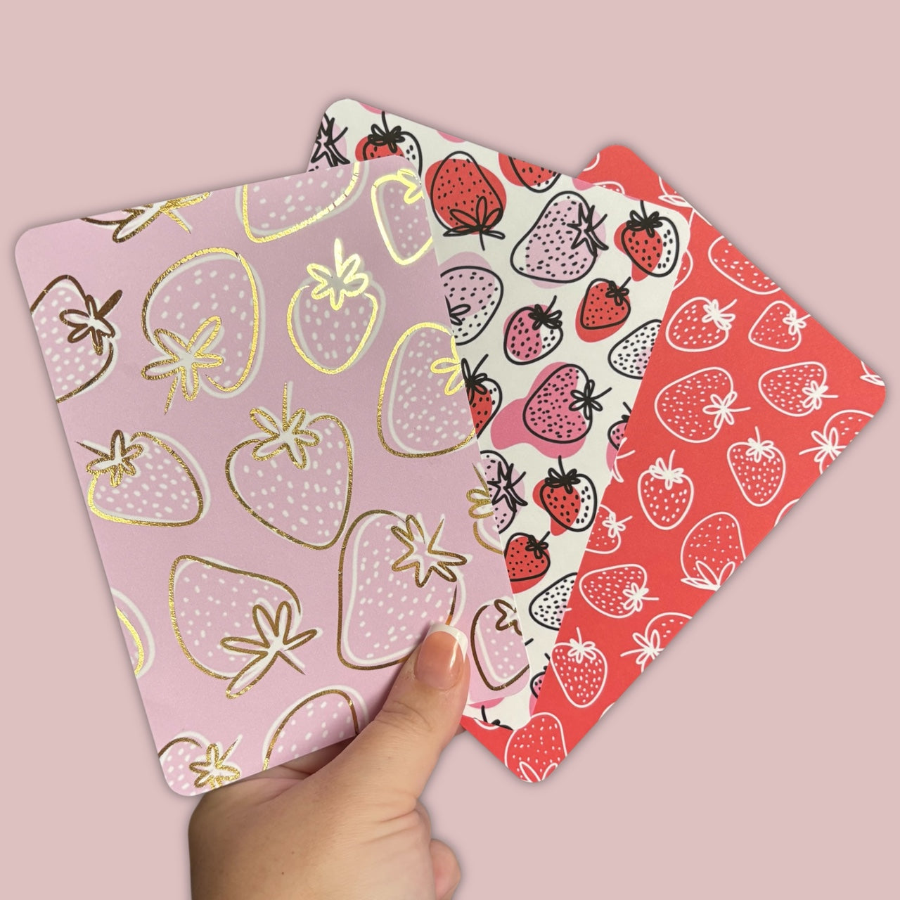 Strawberry Dreams | Kindle Inserts | 3 Pack Set