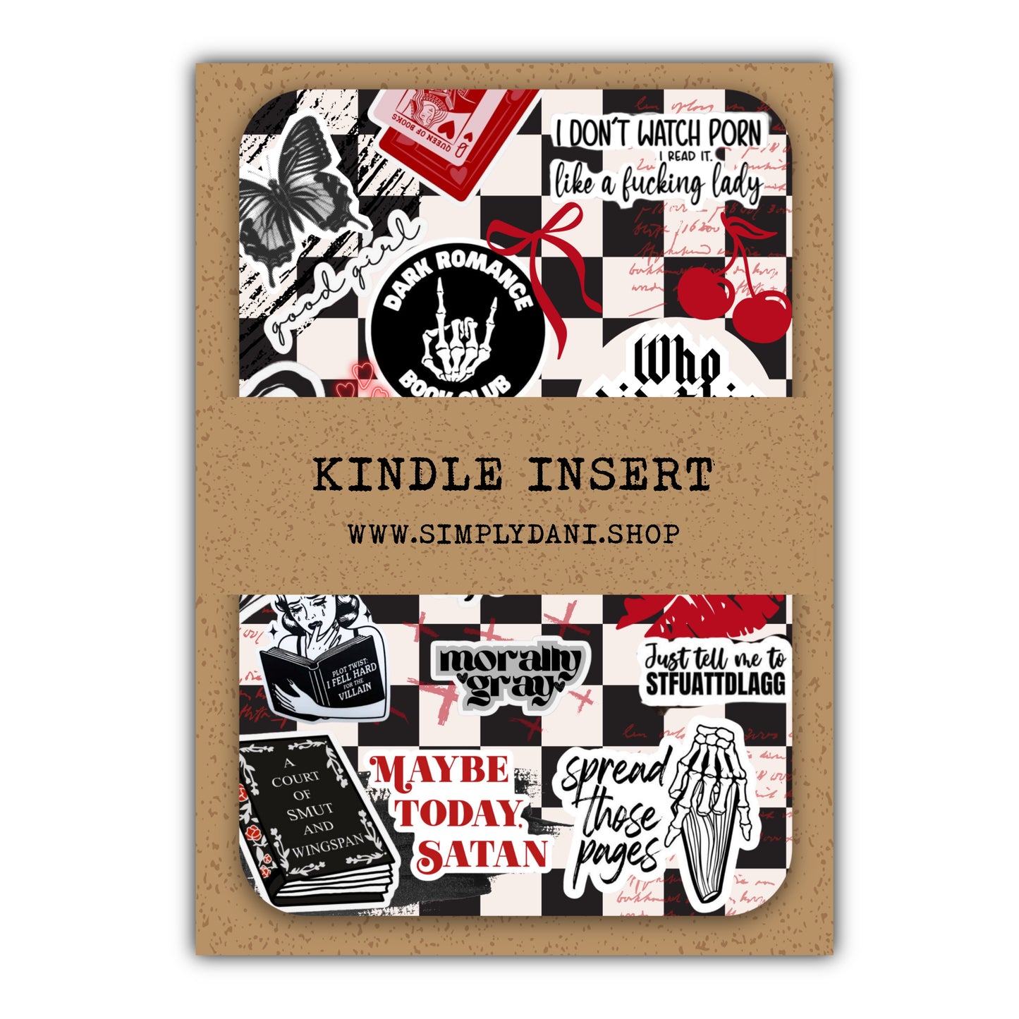 Spread Those Pages | Kindle Insert