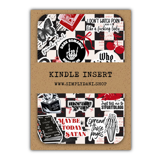 Spread Those Pages | Kindle Insert