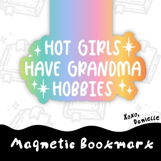 Grandma Hobbies 🙃 | Magnetic Bookmark