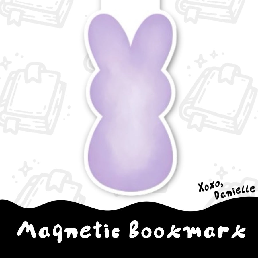 Purple Bunny | Magnetic Bookmark