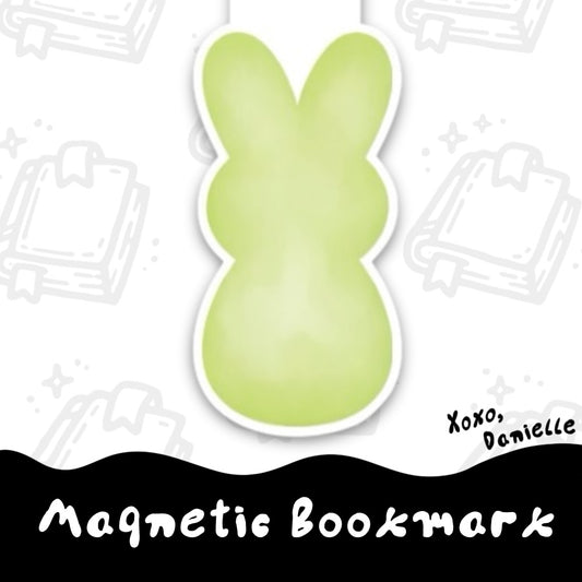 Green Bunny | Magnetic Bookmark