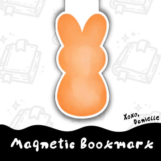 Orange Bunny | Magnetic Bookmark