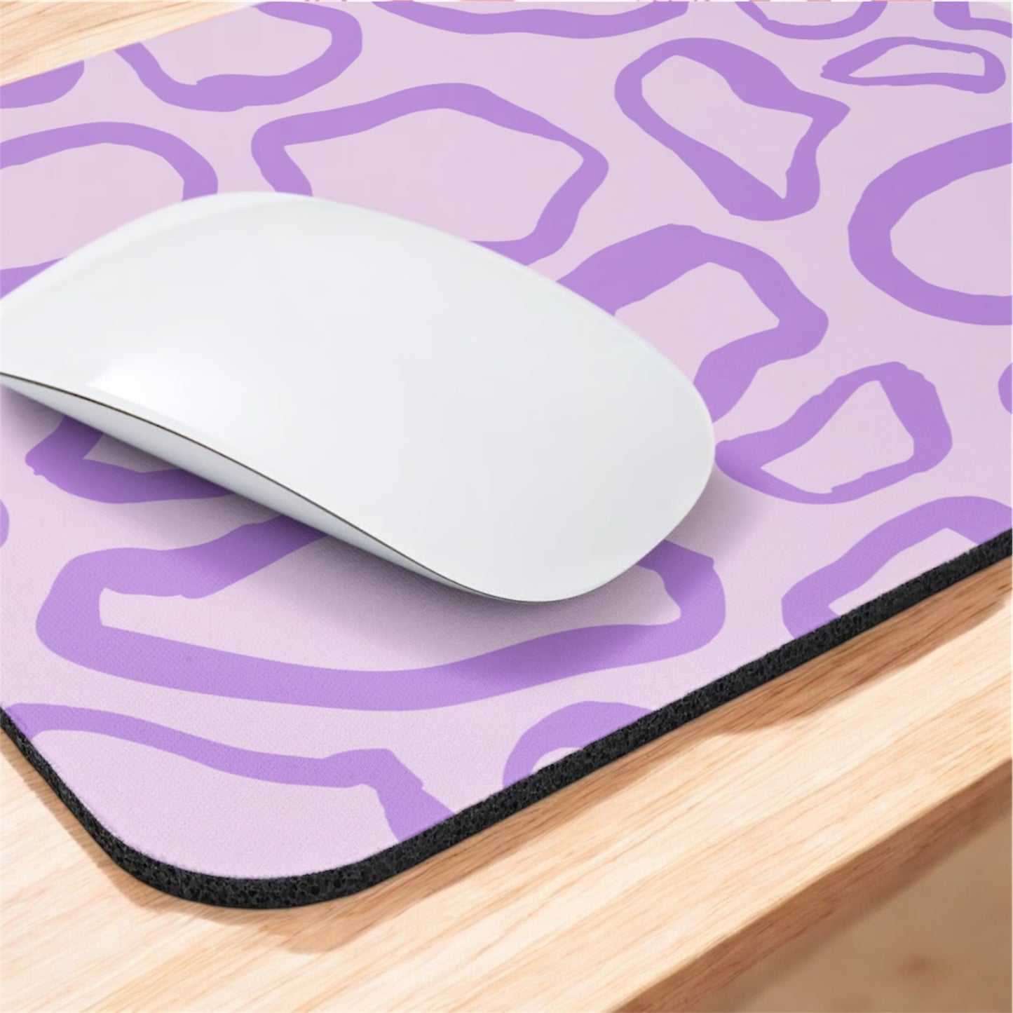 Purple Scribble | Mousepad | Valentines Day Collection